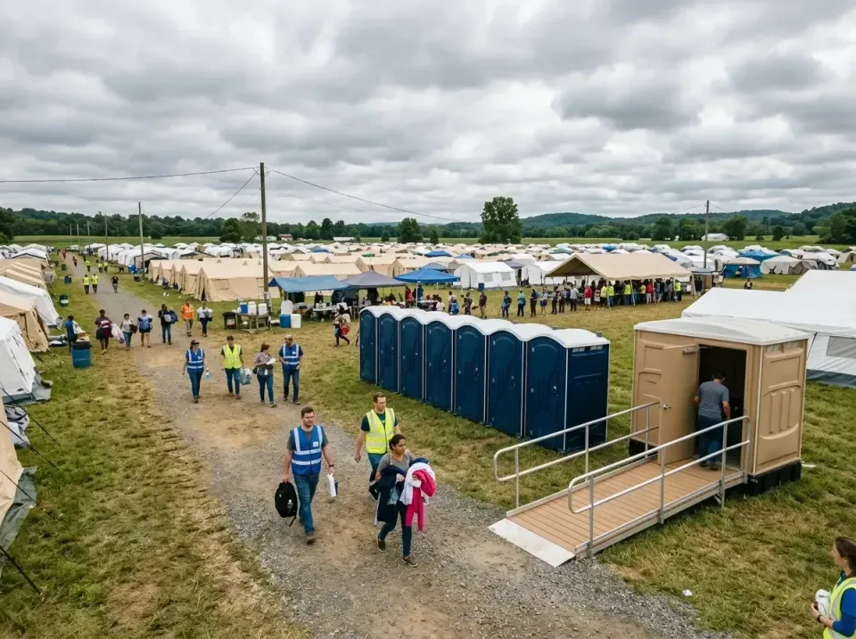 disaster-relief-camp-restrooms-010 — frequently asked questions, Dumpster & Portable Bathrooms Rental in Spring Valley Lake,…